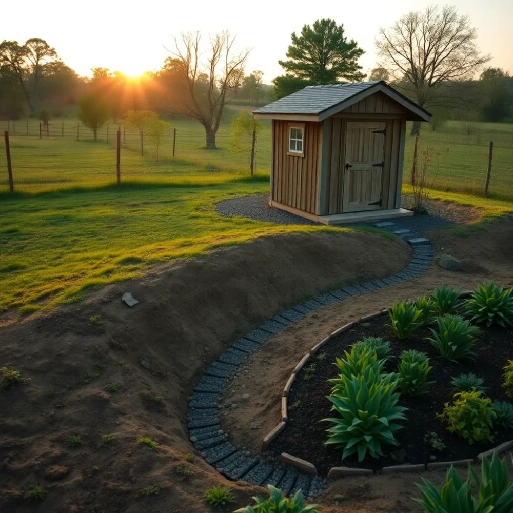 Jak zabezpieczyć działkę przed zalaniem