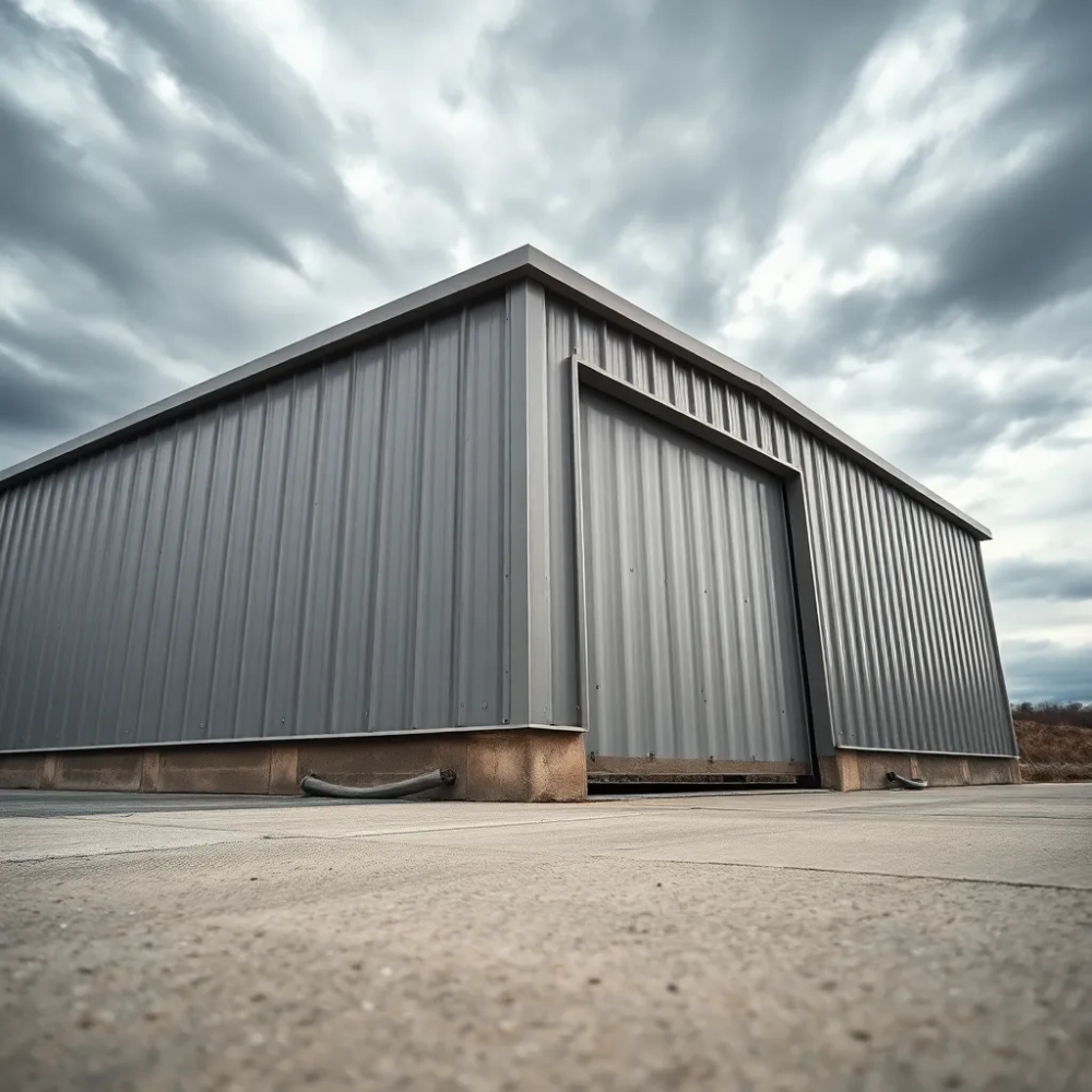 Jak zabezpieczyć garaż blaszany przed wiatrem