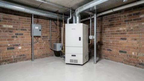 Piec gazowy w piwnicy wymagania